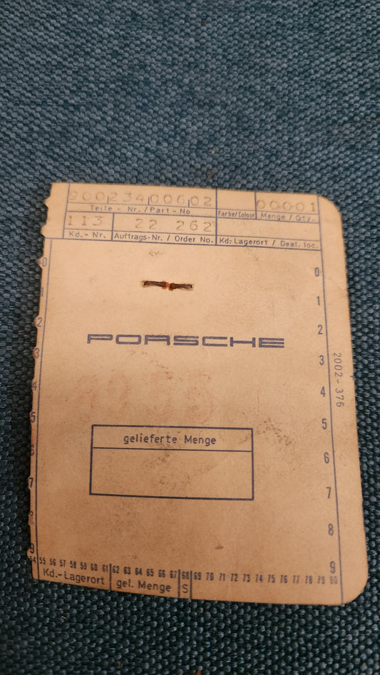 Shim 3.0SC automatic transmission Porsche 911 90023400602 NOS K4