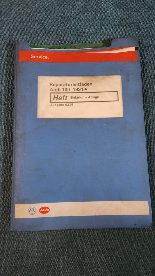 Audi 100 C4 Elektrische Anlage Reparaturleitfaden Werkstattbuch