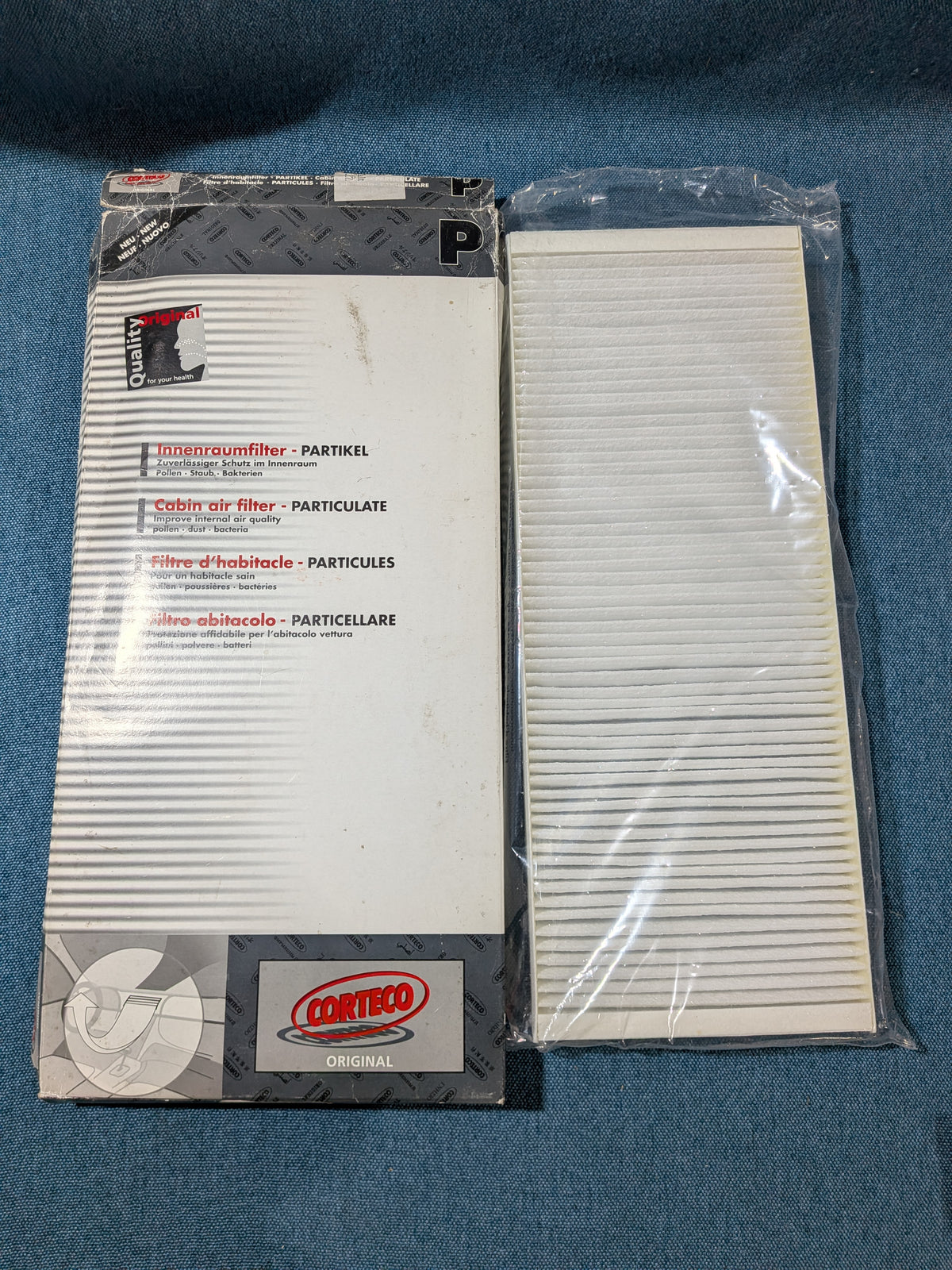 Cabin air filter Corteco Passat B4/Audi 80/B3/B4/A4 B5/Coupe/Cabriolet 8A0819439 NOS/New A27