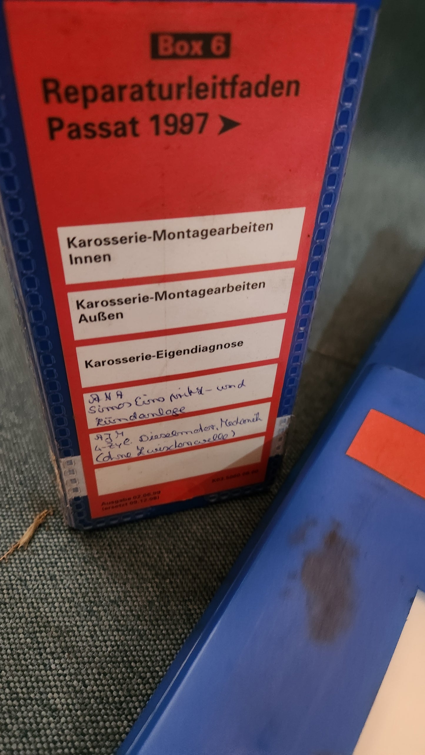 Passat 3B/BG Reparaturleitfaden Werkstattbuch