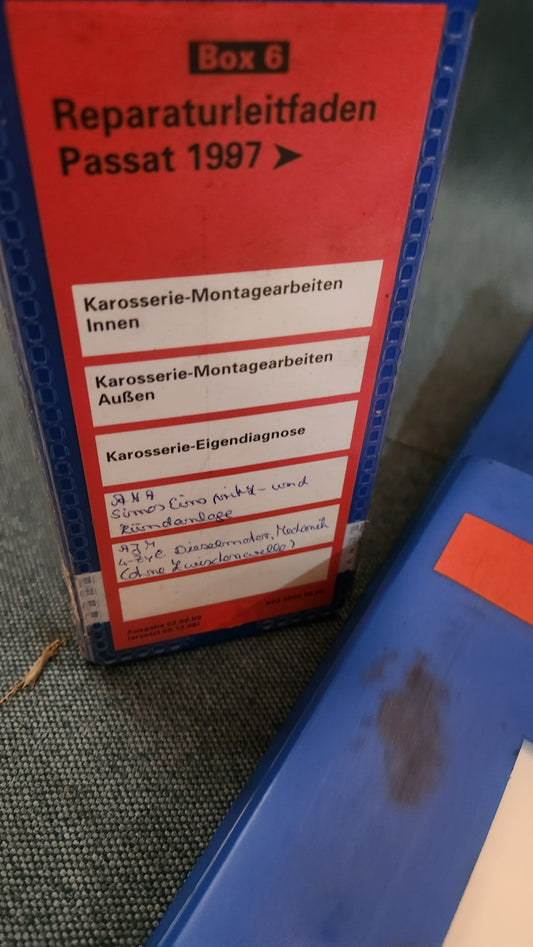 Passat 3B/BG Reparaturleitfaden Werkstattbuch