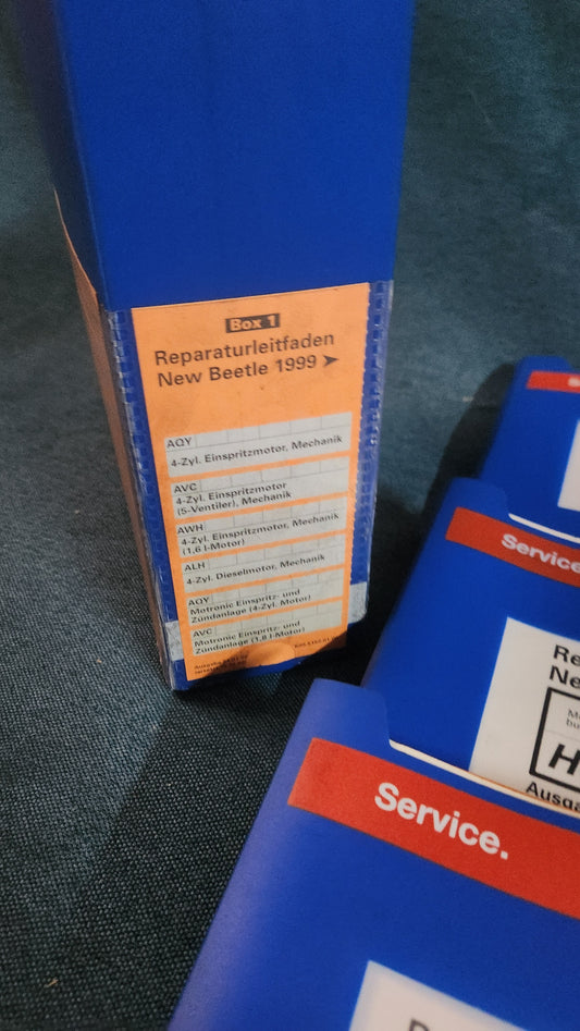 New Beetle Reparaturleitfaden Werkstattbuch