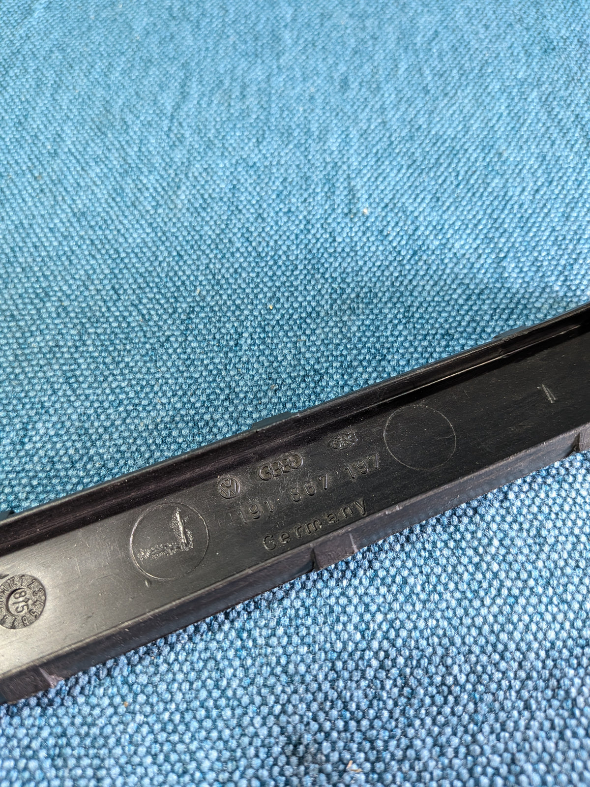 Blende für Türgriff Innen links Golf/Jetta/2 191867197 Gebraucht B10