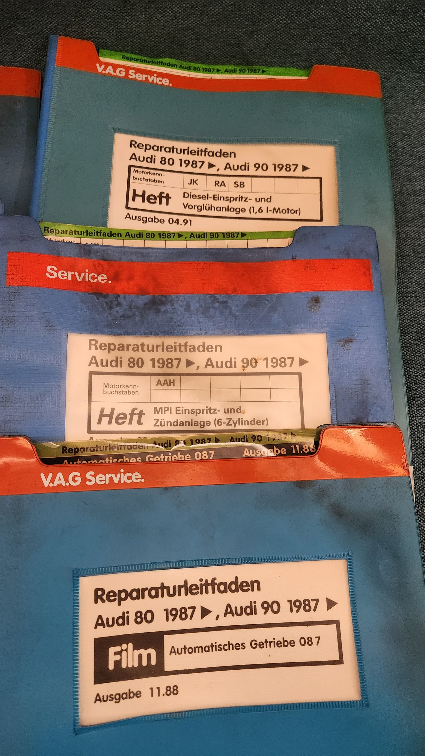 Audi 80 B3 Repair Manual Workshop Manual Z1