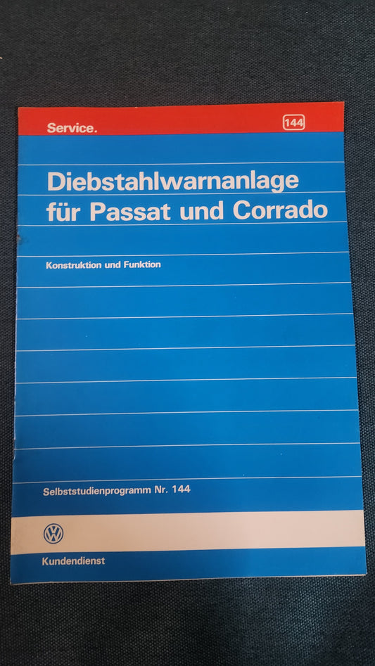 Diebstahlwaranlage für Passat B3/B4 und Corrado