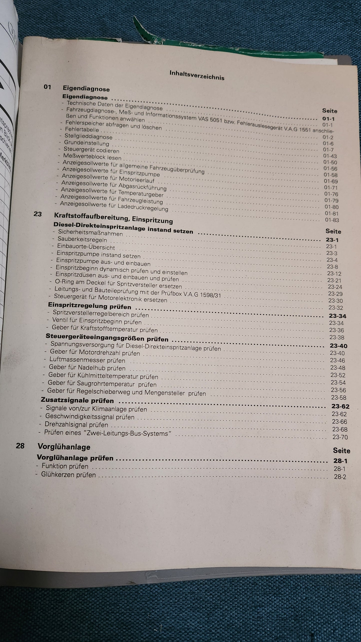 Audi A6 C5 AFN AVG Motor Reparaturleitfaden Werkstattbuch