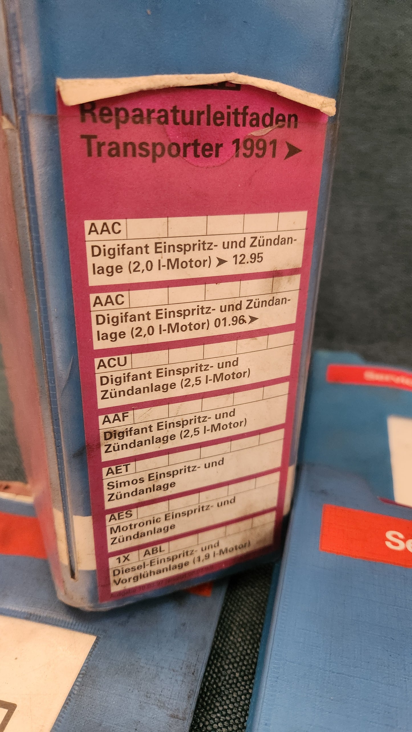 T4 Bus Reparaturleitfaden Werkstattbuch