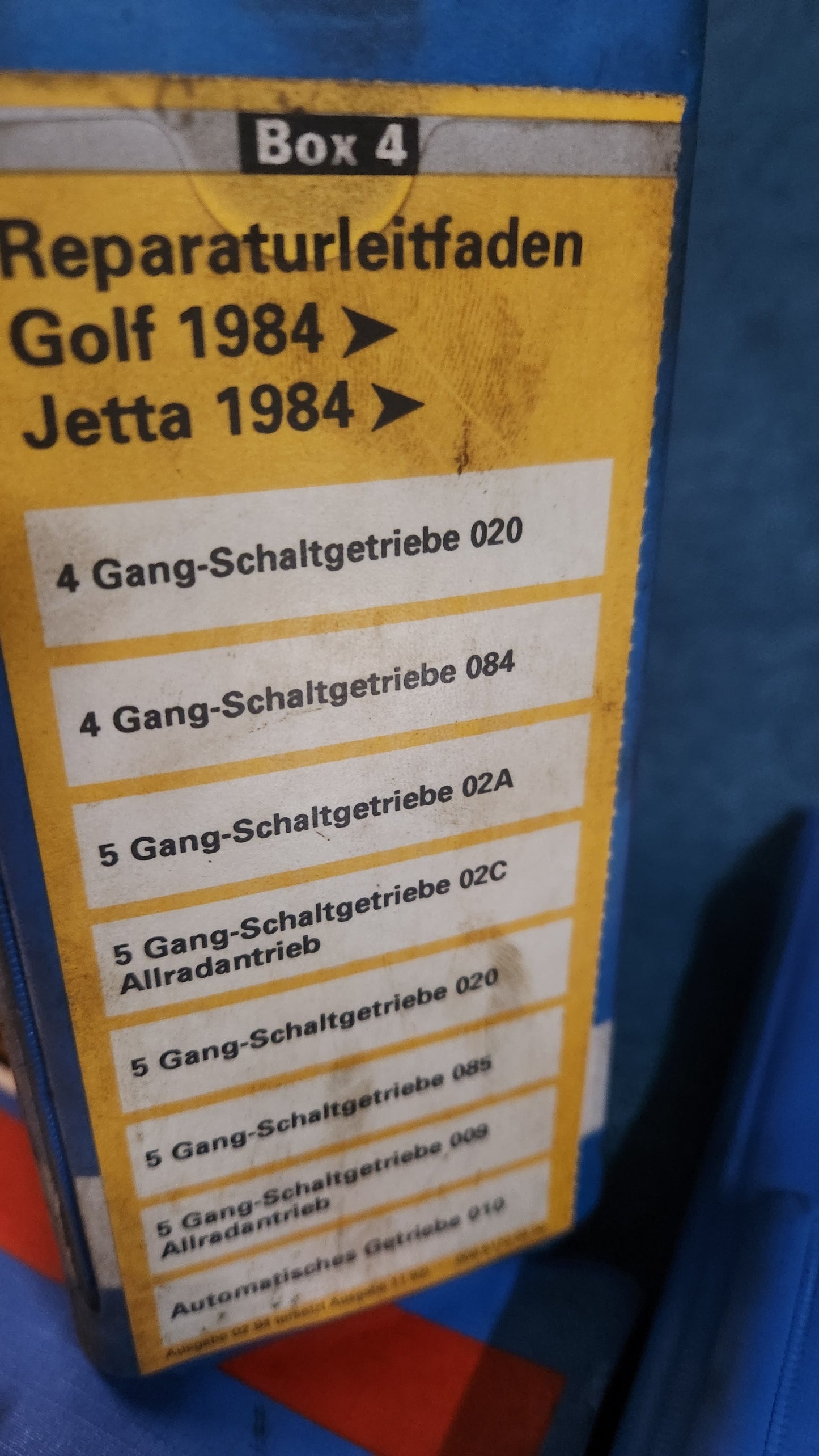 Golf2/Jetta 2 Reparaturleitfaden Werkstattbuch