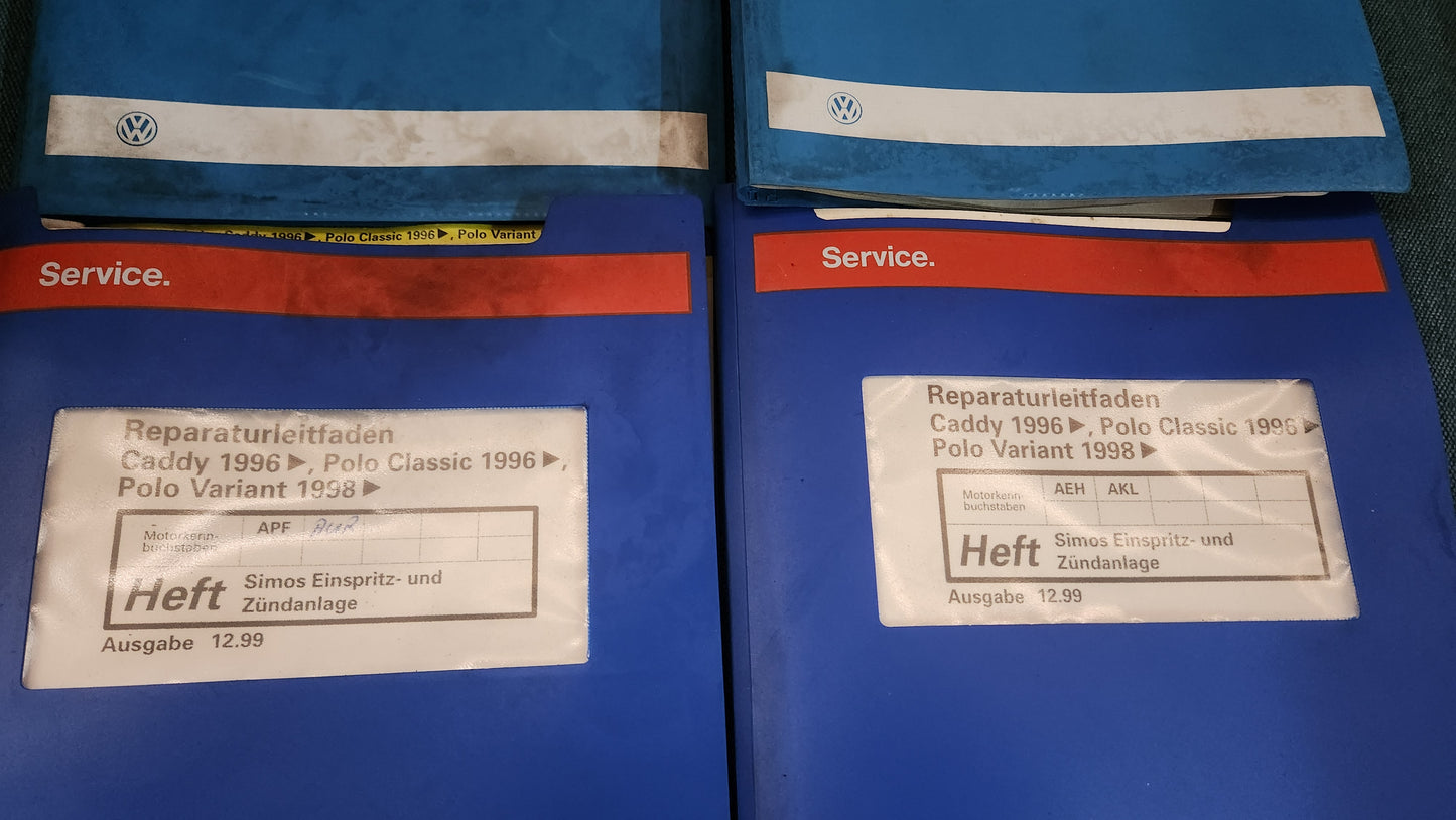 Polo 6N Typ 3 Caddy Reparaturleitfaden Motor