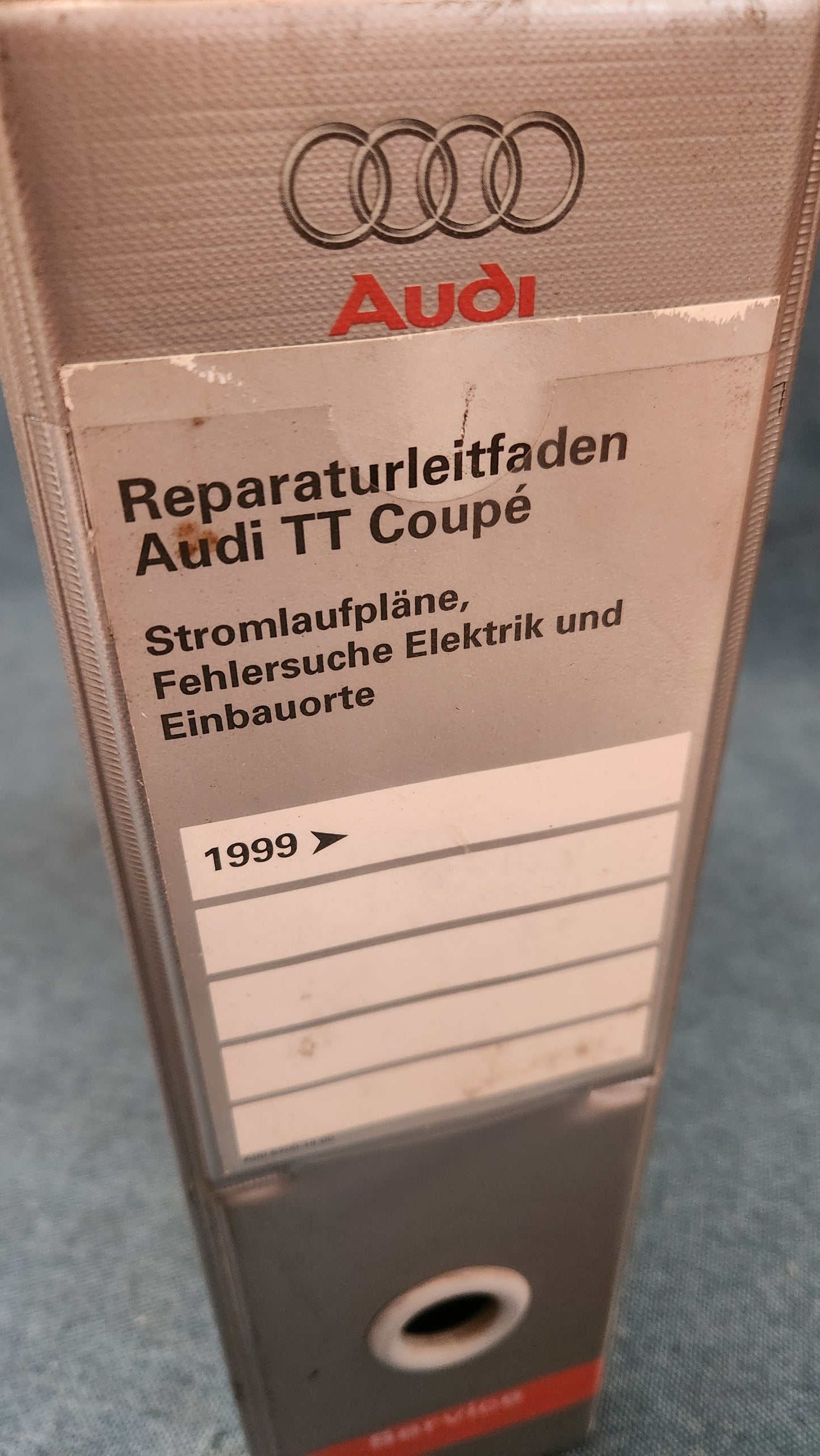 Audi TT Coupe Stromlaufpläne Reparaturleitfaden Werkstattbuch