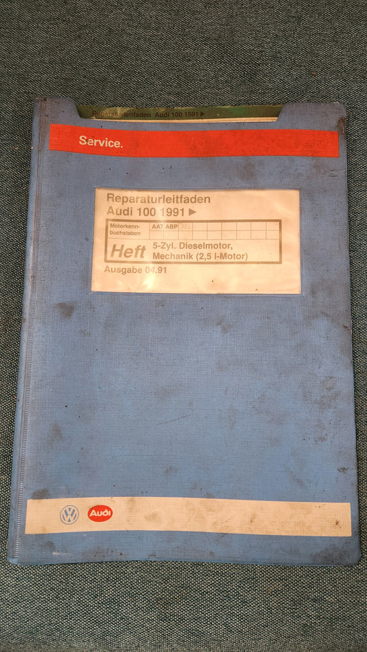 Audi 100 C4 AAT ABP Engine Repair Manual Workshop Manual