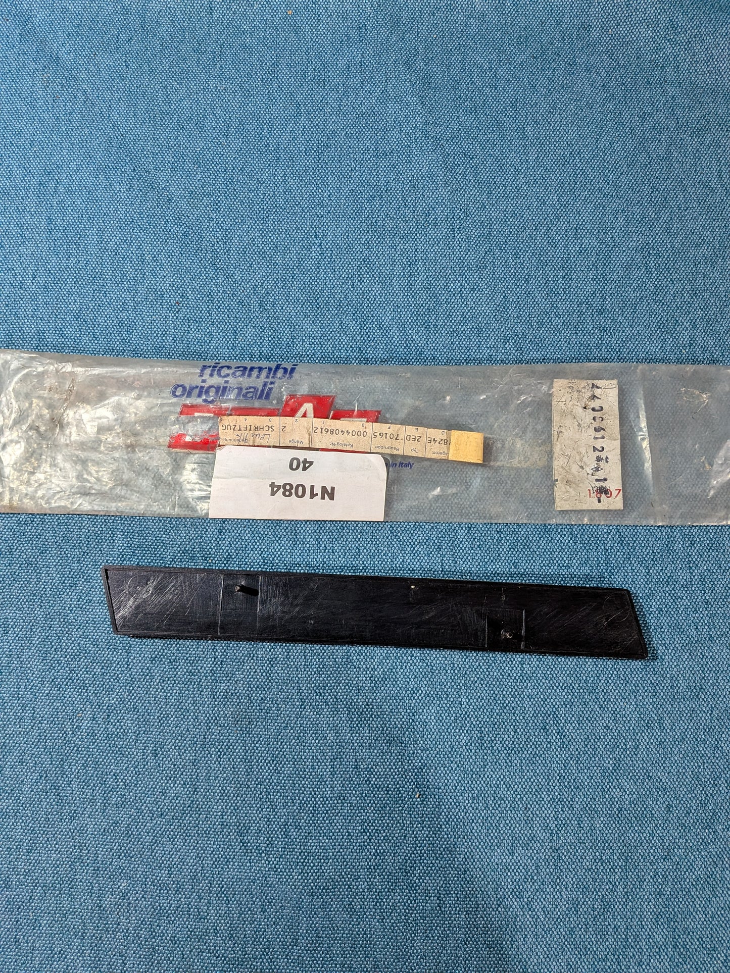 Schriftzug Emblem Hinten Supermirafiori Fiat 131 0004408612 NOS A15