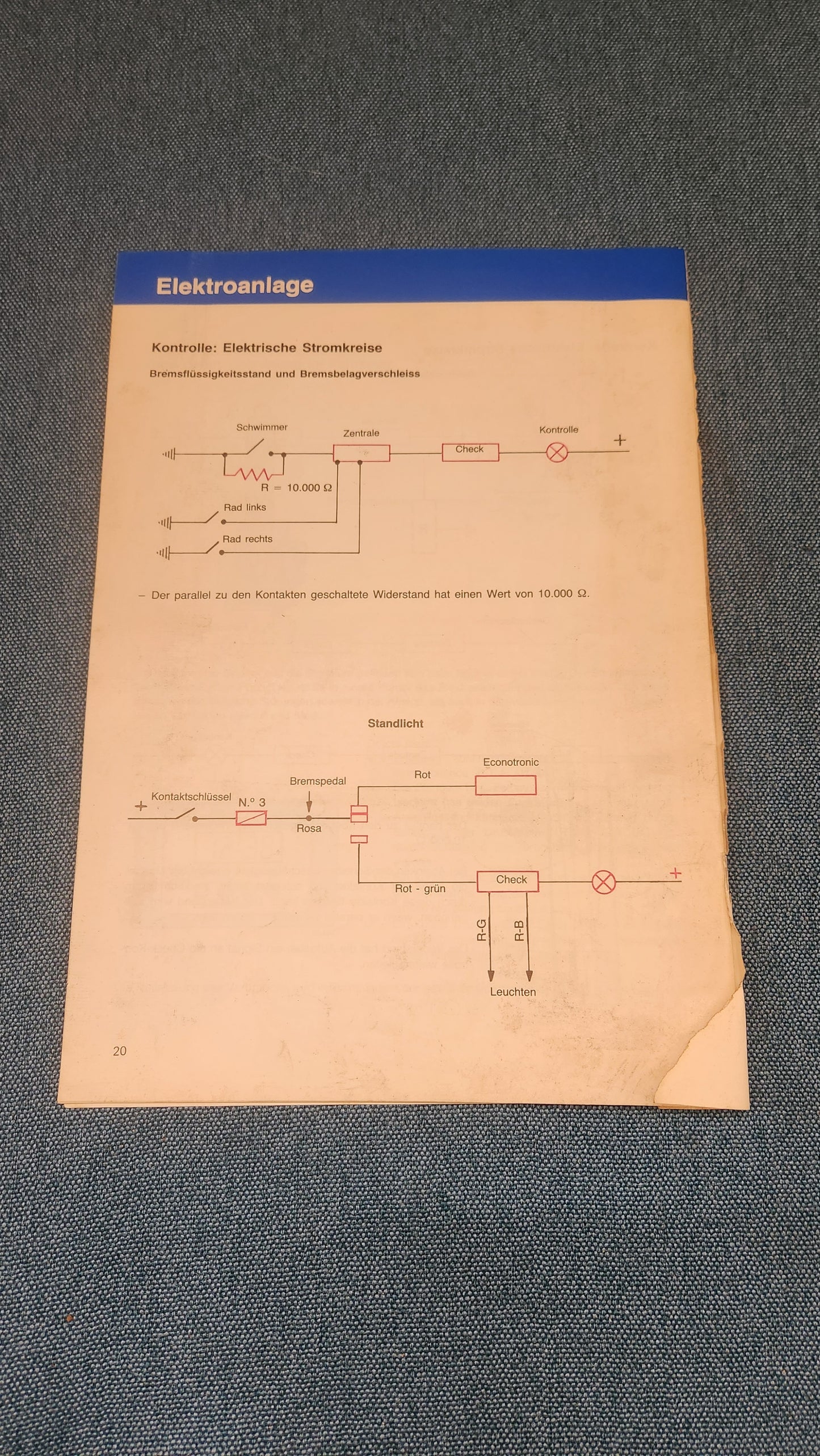 Repair manual, workshop manual