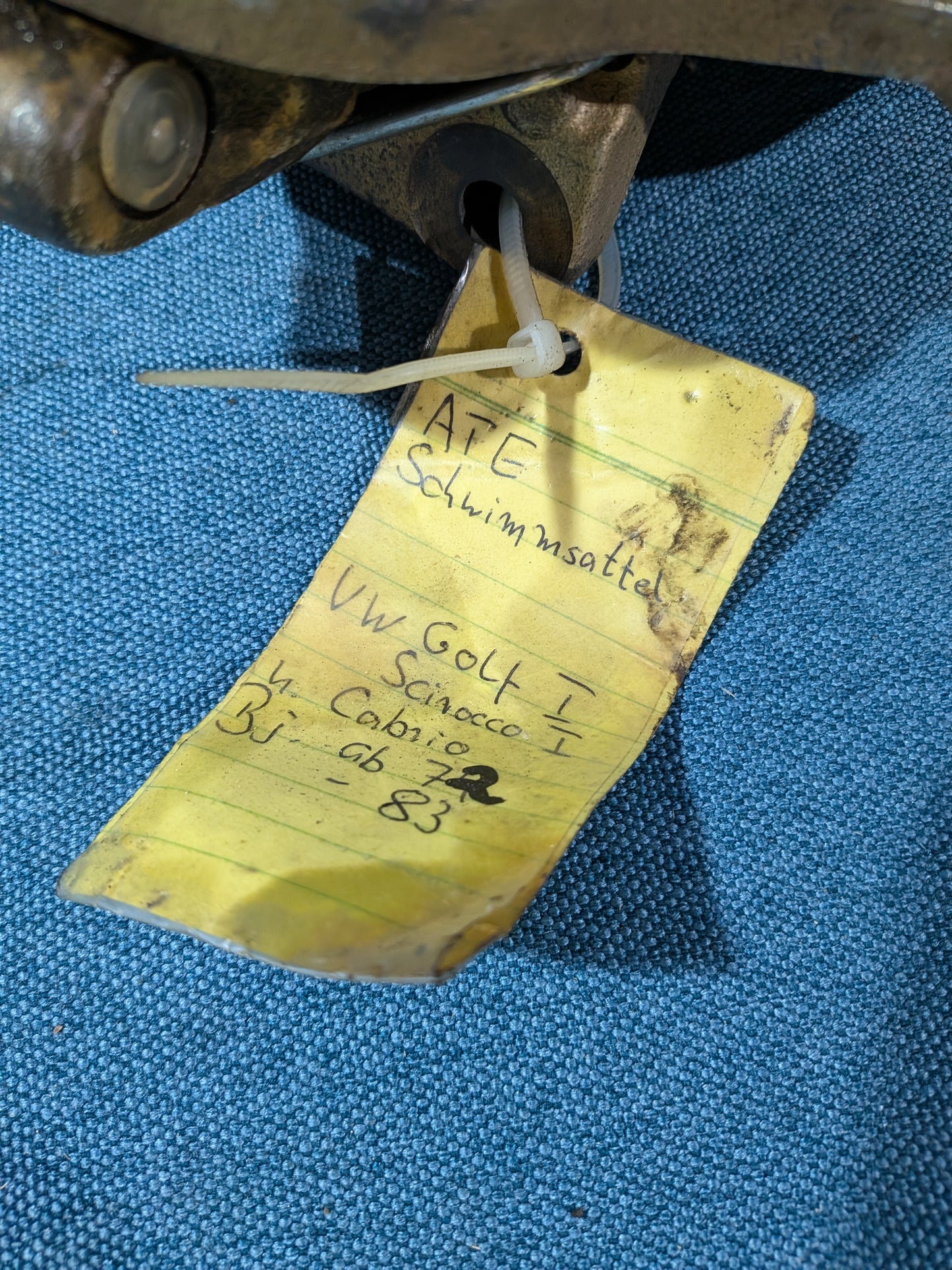 Brake Caliper Floating Caliper 44mm ATE Front Right Golf1/Passat B1/Audi 80 B1 321615107 NOS/New A25