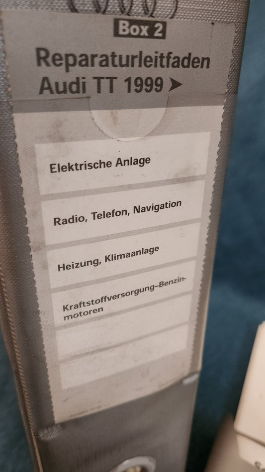 Repair manual, workshop manual