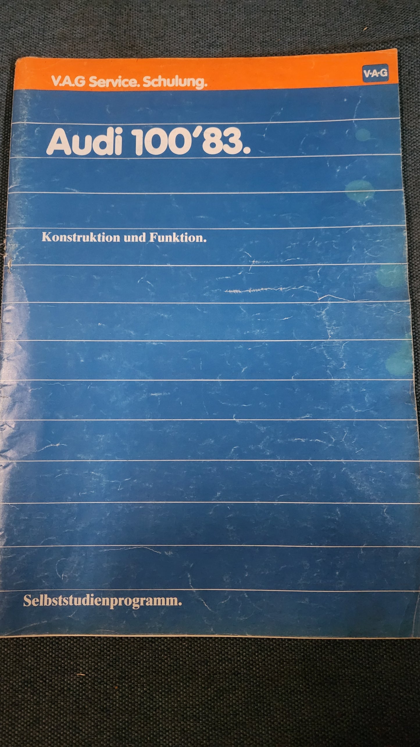 Audi 100 83 C3 Self-Study Program No. 49 Repair Manual Workshop Manual