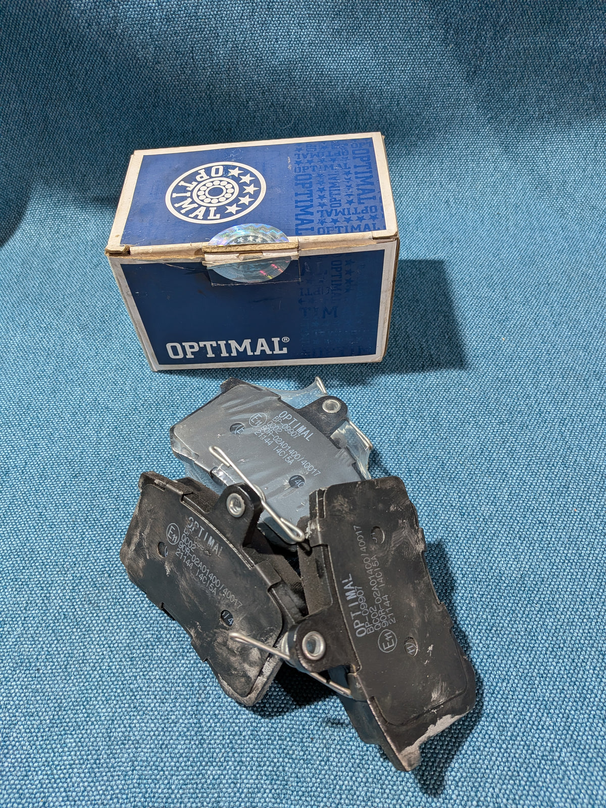 Brake Pads Optimal Golf/Jetta/2/3/4/Vento/Bora/New Beetle/Corrado/Passat/B2/B3/B4/Polo/6N/9N/Scirocco 2/Audi A4/B5/B6/B7/A6 C5/A8 4D2/TT 191698451 NOS/New A26