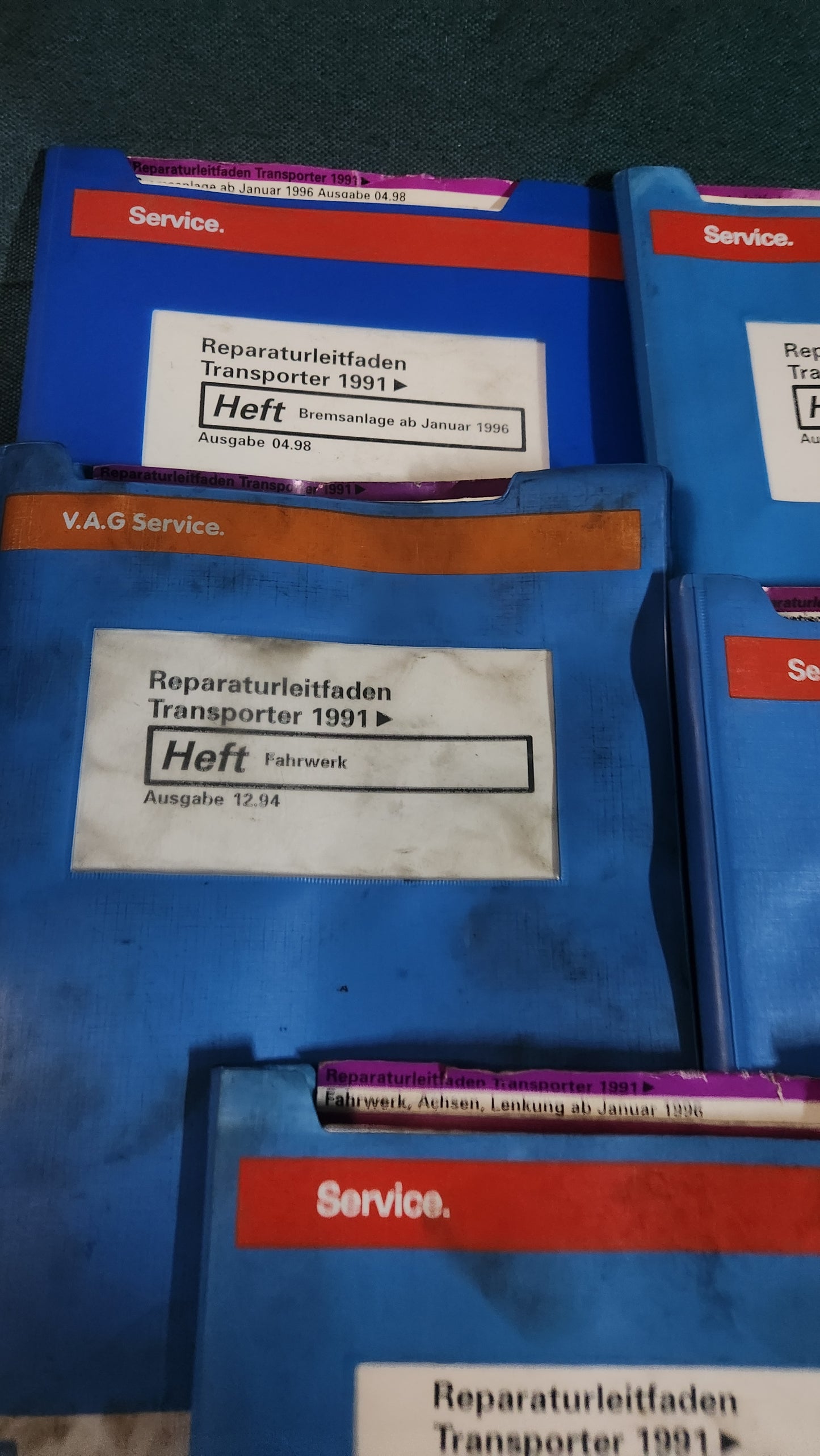 T4 Bus Reparaturleitfaden Werkstattbuch