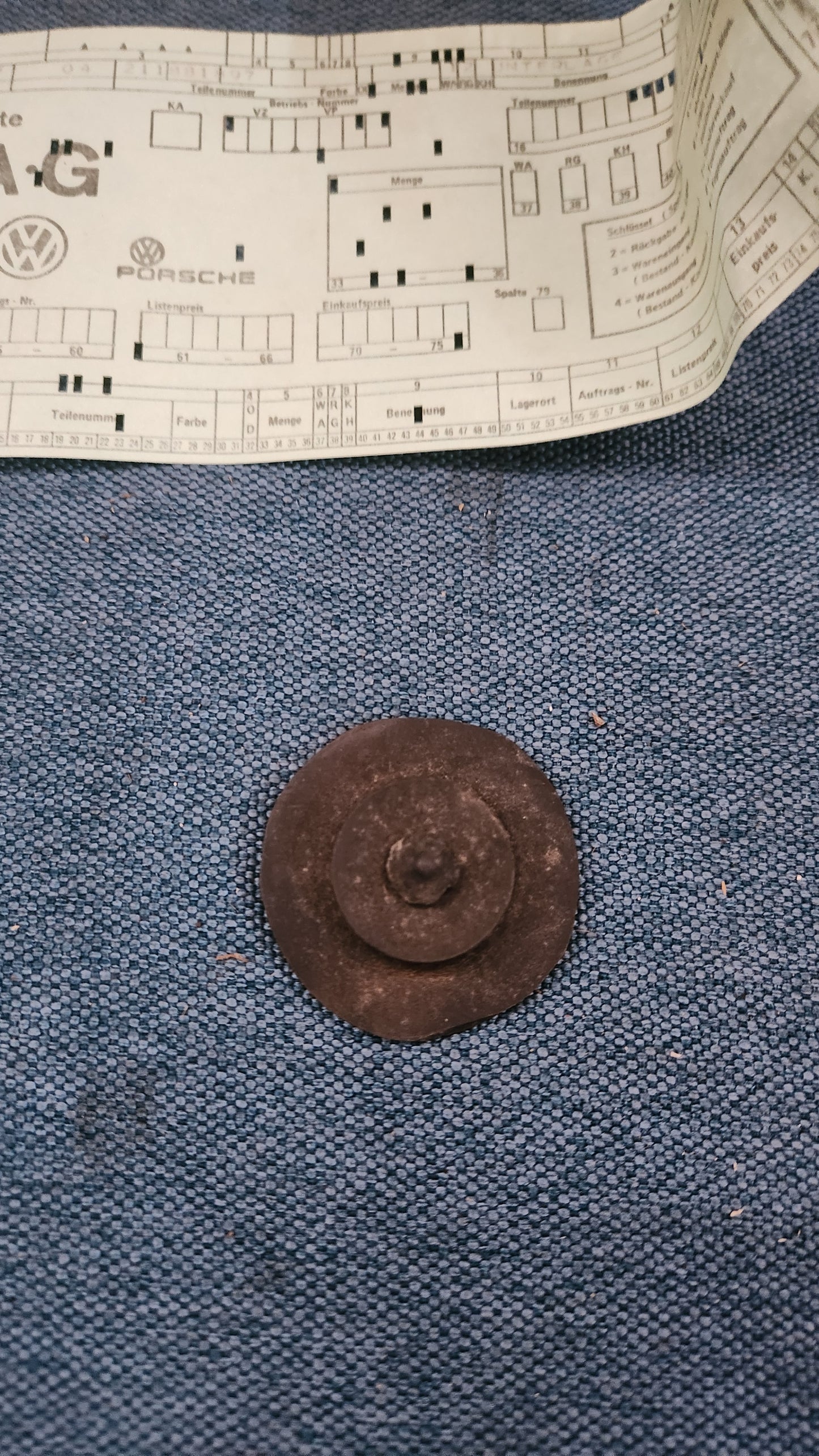 T1 Gummipuffer Sitzbank 211881897  Nos S1
