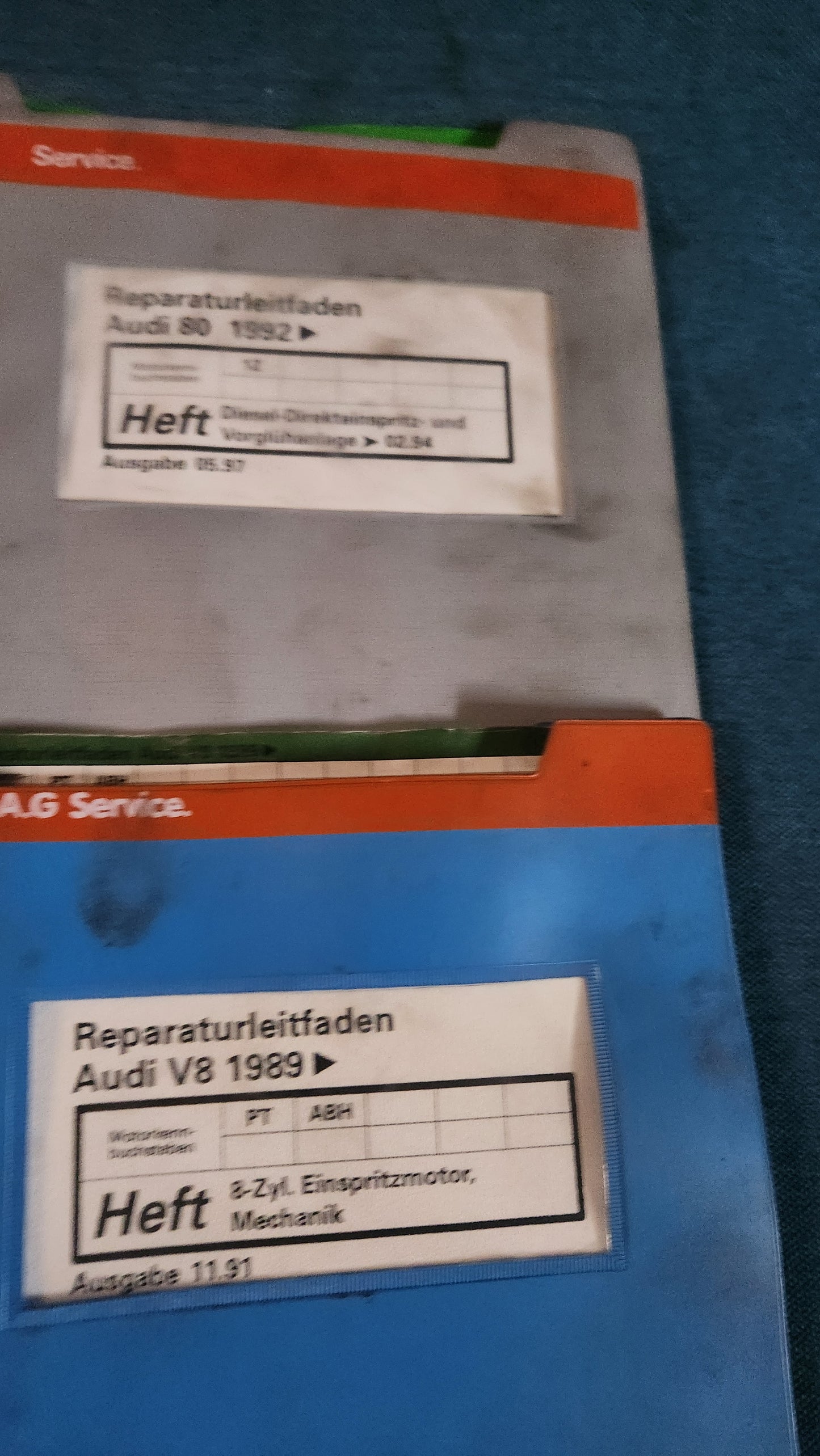 Audi 80 B3 Repair Manual Workshop Manual Z1
