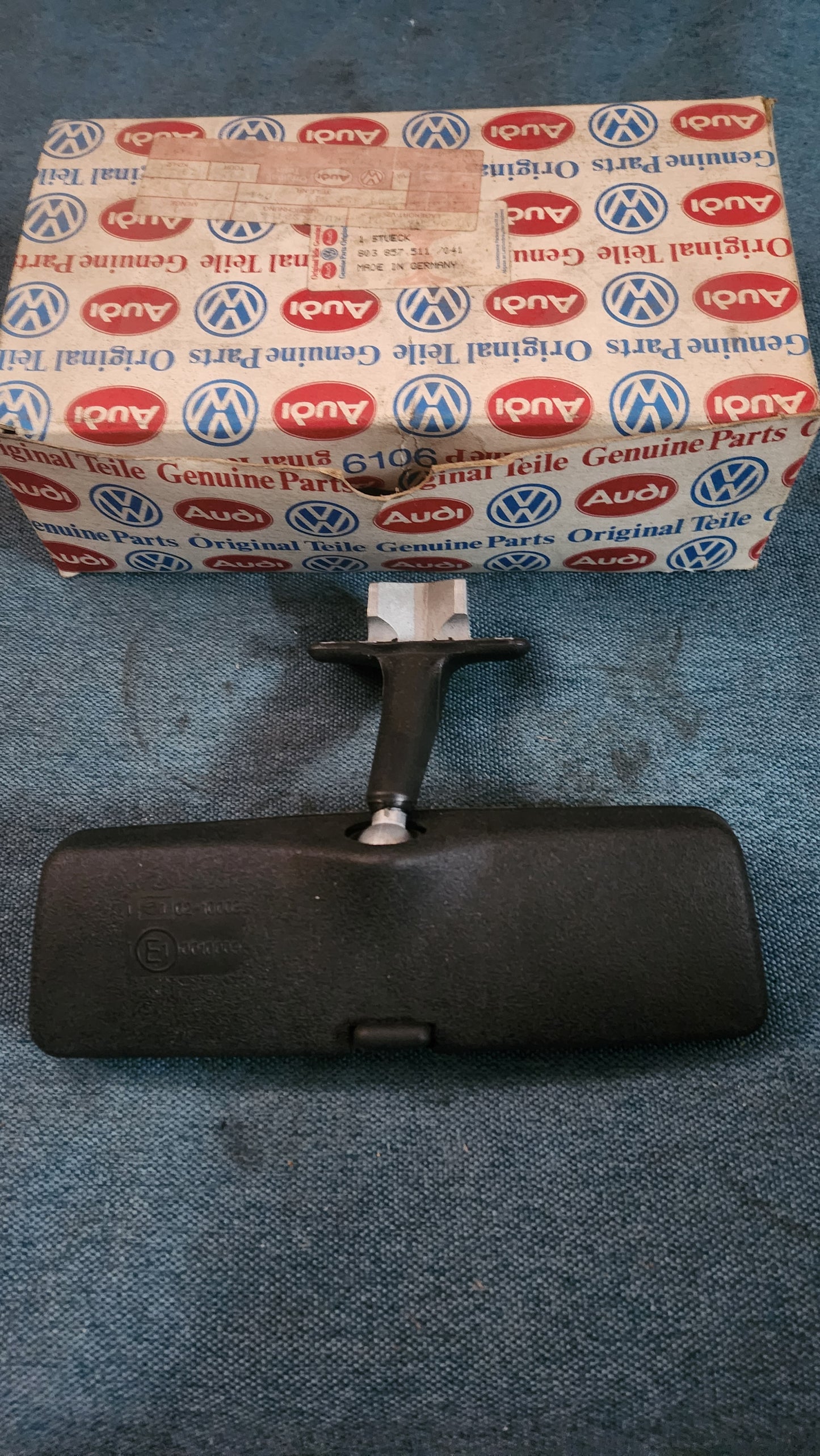 Innenspiegel Golf1/2/Jetta1/2/Passat B1/Caddy 14D 803857511 Nos F9