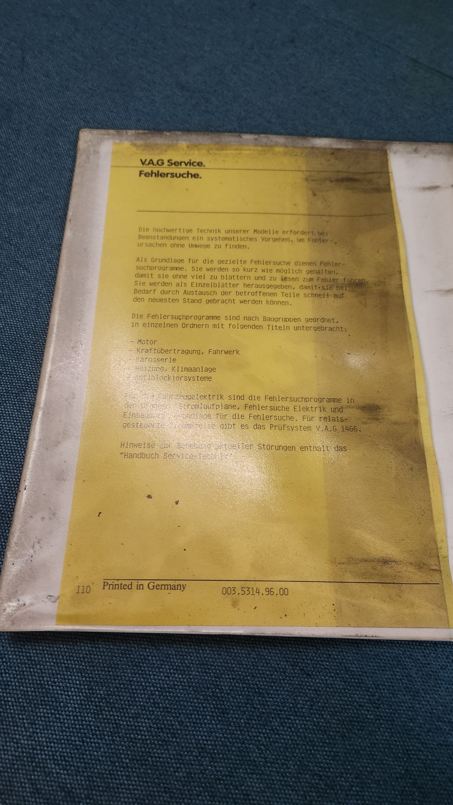 Polo/Derby/86c/Audi50/Golf2/Scirocco2/PassatB2/Audi 80/90 B2/ Audi 100/200 / T3 repair guide workshop book