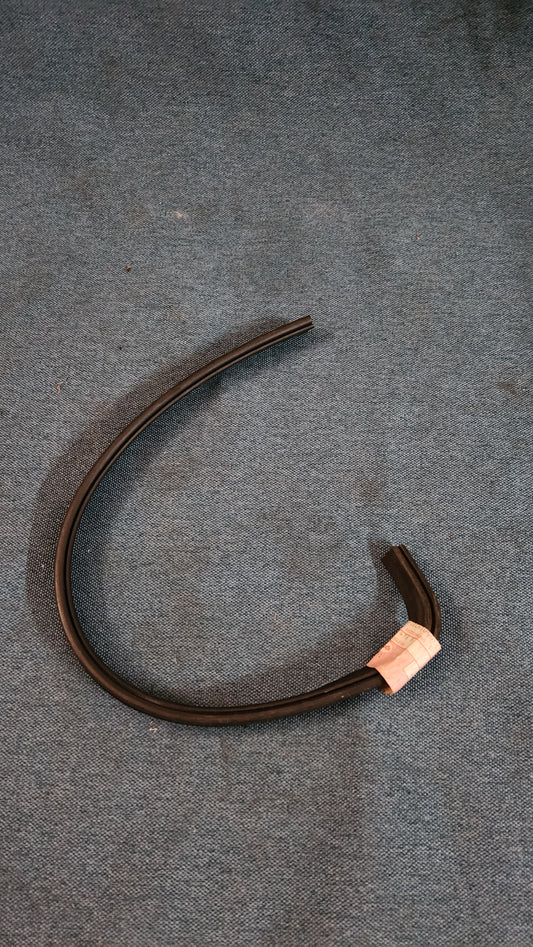 Window channel seal rear right Golf/Jetta2 193839478B Nos I4