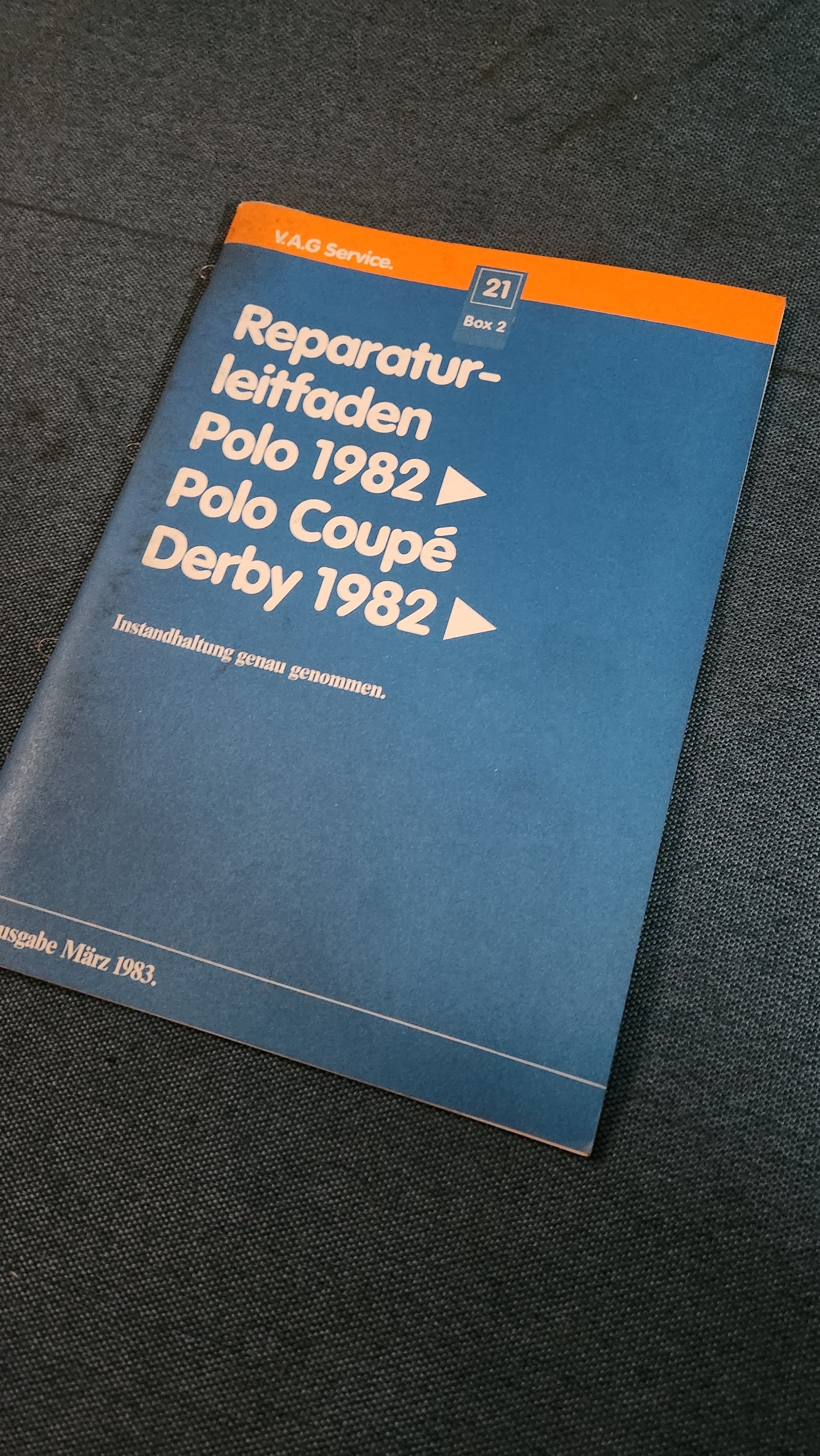 Polo 1 86C Coupe Derby Werkstattheft Reparaturleitfaden