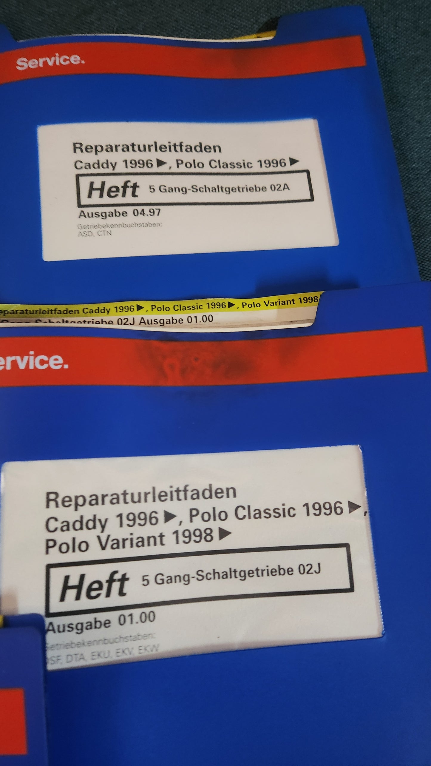 Polo 6N Caddy 9KV Reparaturleitfaden Werkstattbuch