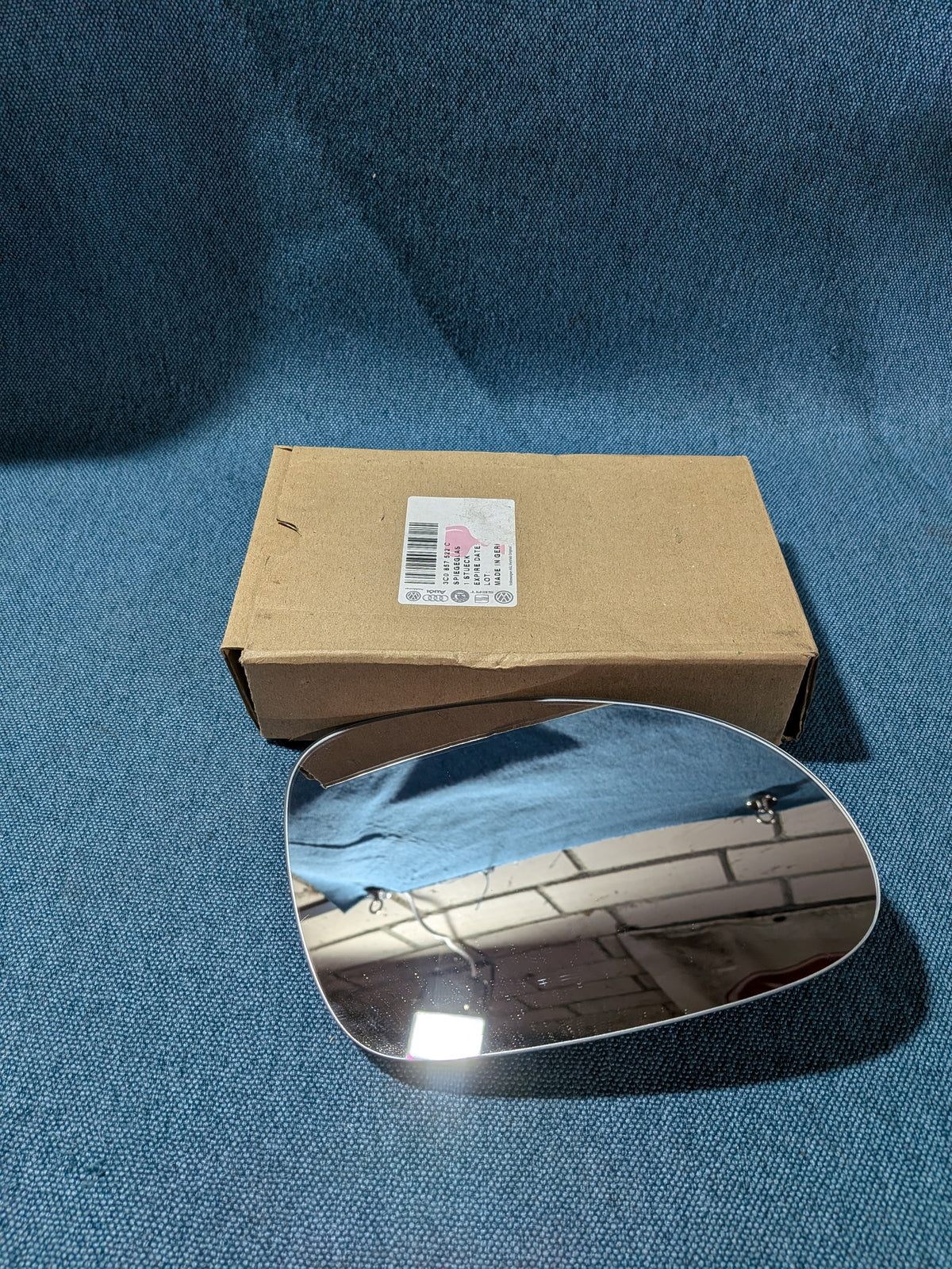 Spejlglas til sidespejl højre Passat/B6 3C0857522C NOS F9